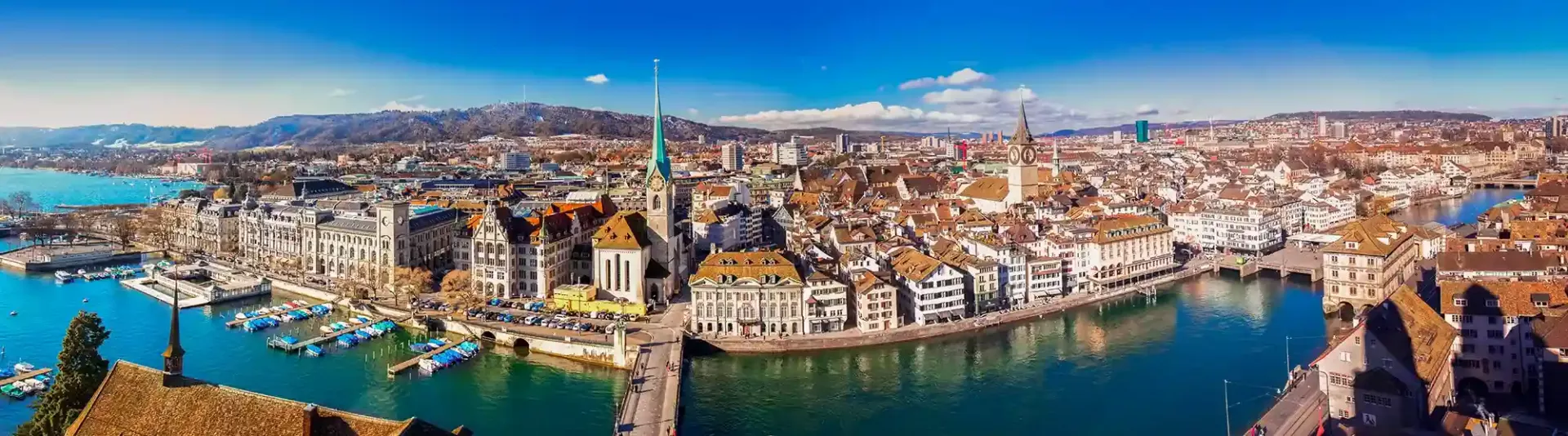 Panoramic view of  Zurich